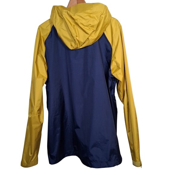 Patagonia Torrentshell Rain Jacket Men XL Blue Chartreuse Colorblock h2no Hiking - Picture 2 of 16